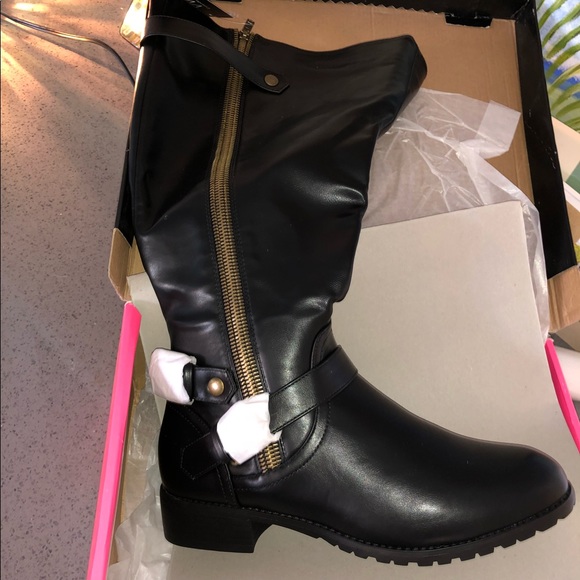 charlotte russe wide calf boots